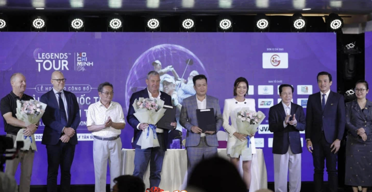 Nhiều huyền thoại golf thế giới đến Việt Nam thi đấu Giải quốc tế Vietnam Legends Tour 2025