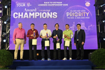 Xác định những nhà vô địch đầu tiên của Vietnam Legends Championship