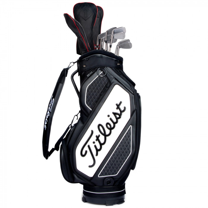 TB20SF4-01 Túi TT MIDSZ BAG BLK WHT Titleist